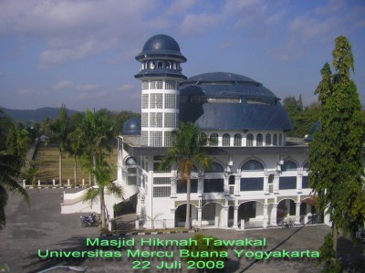 Masjid Hikmah Tawakal - Kampus Mercu Buana Yogya