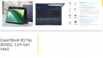 Spesfikasi dan Harga Laptop Asus ExpertBook B3 Flip