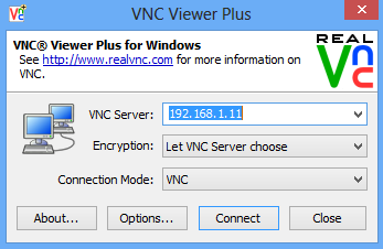 Contoh Apliakasi VNC remote desktop