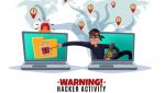 Ilustrasi Free vector hacker activity cartoon horizontal illustration freepik.com